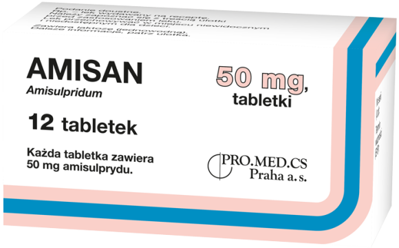 Amisan, 50 mg, tabletki